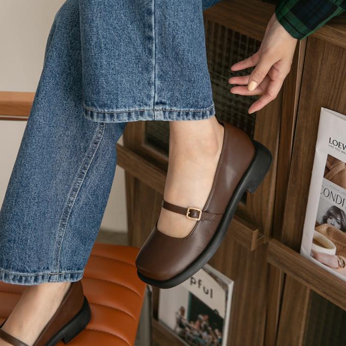 분홍코끼리 (무중력깔창) 마들렌 메리제인슈즈(3cm).