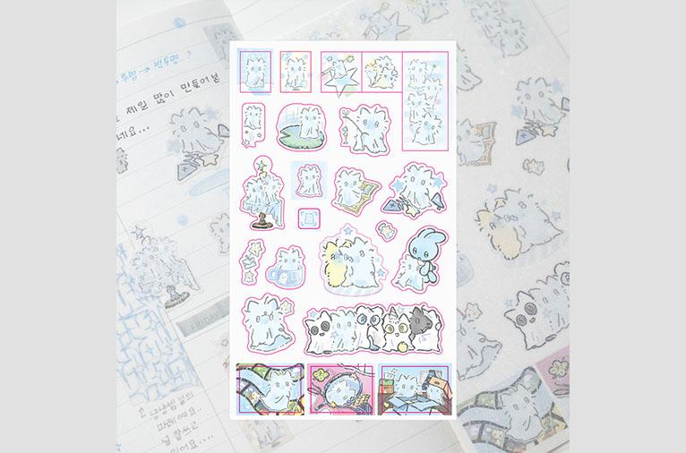 [가벼운 친구들] 포착! 심령냥이 (재입고)