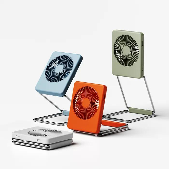 무선 미니 폴딩팬 탁상형 접이식 무선 선풍기