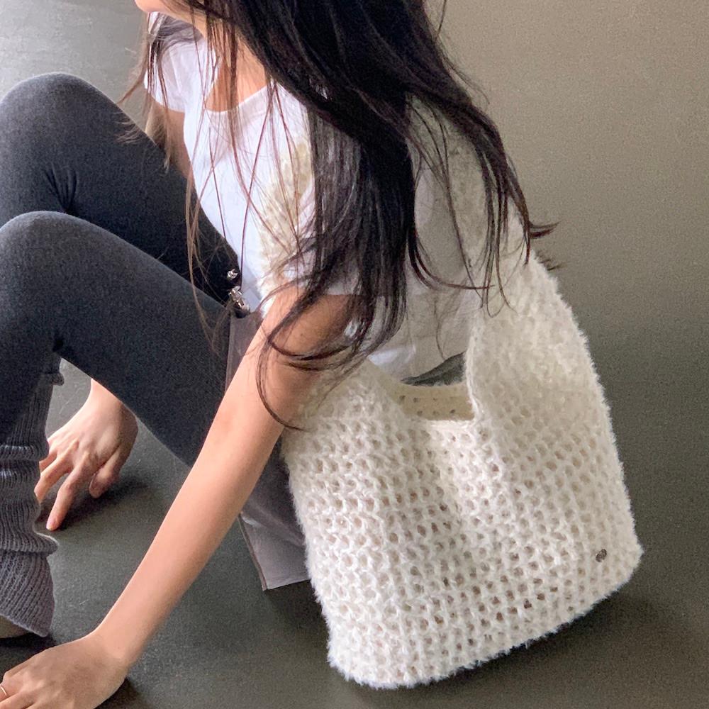 DIY 숄더&크로스 코바늘 네트백 봄여름가방뜨기 패키지