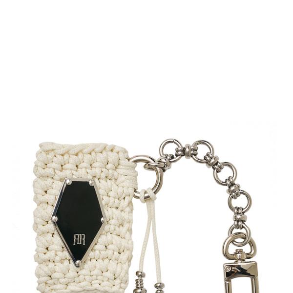 BECKER LIGHTER HOLDER KEY RING / CREAM