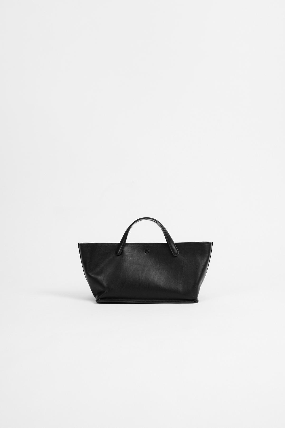 44559_Square Leather Tote