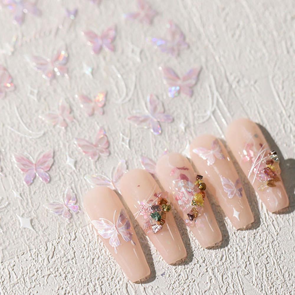 네일 아트 패디큐어 스티커