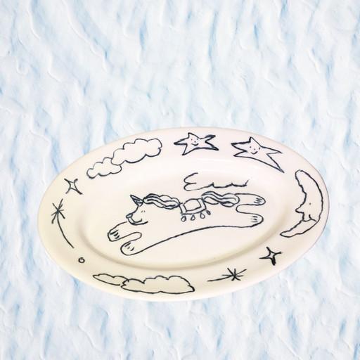 유니콘 오발플레이트