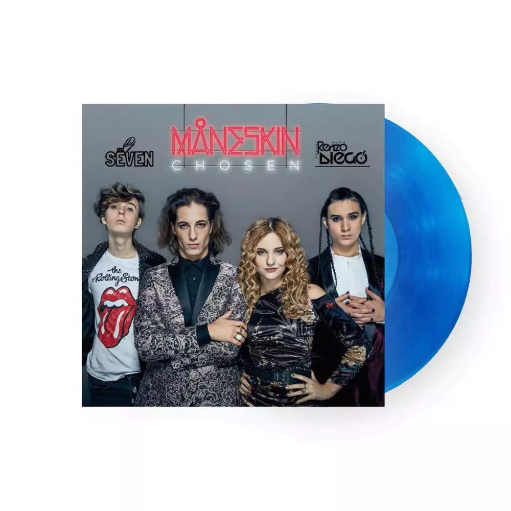Maneskin - Chosen LP 모네스킨 Limited Blue Vinyl