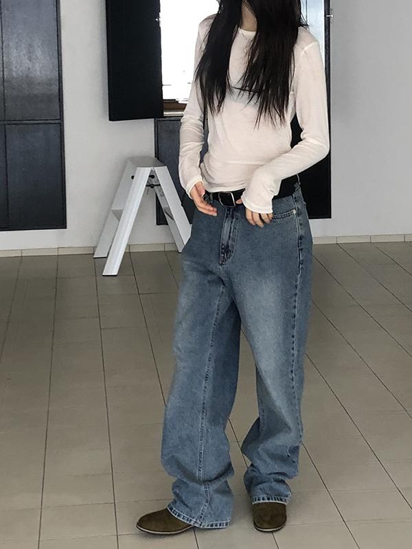 블렘토 울 터치 레이어드 탑