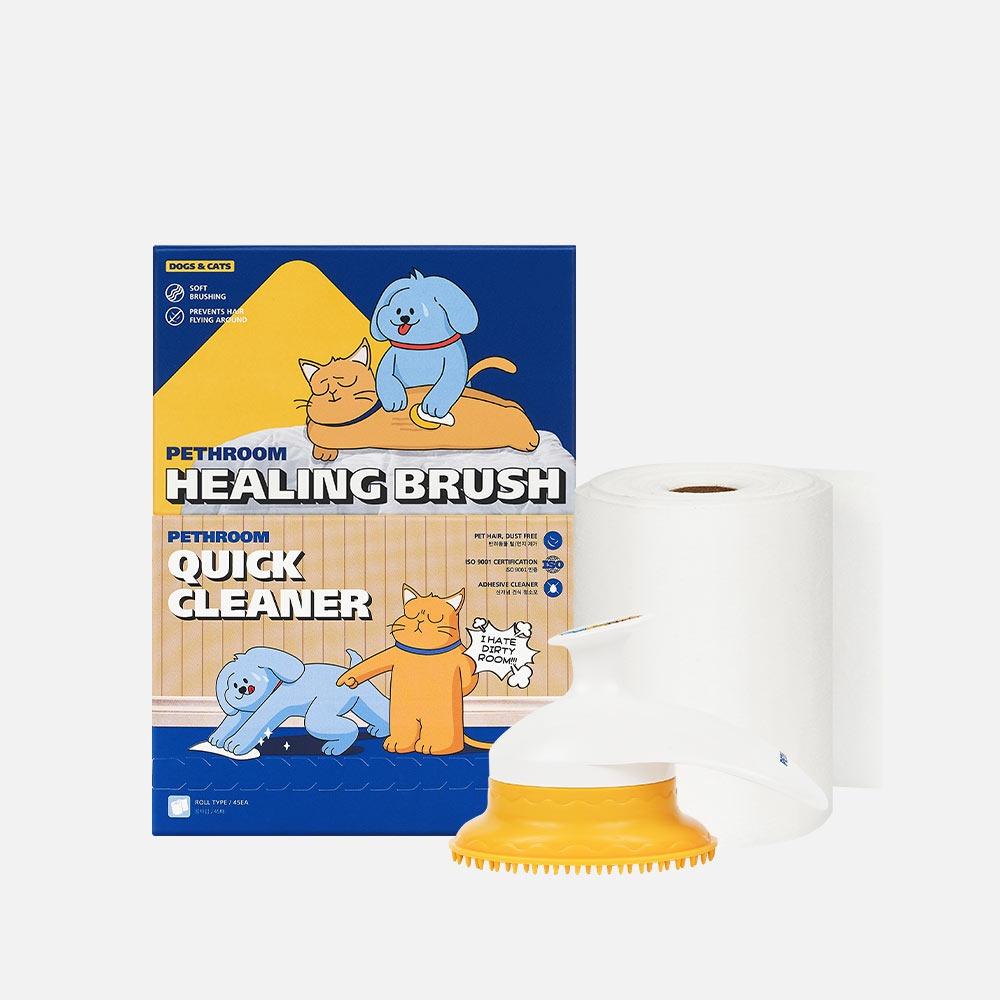 피니쉬 세트 (퀵클리너+브러쉬)