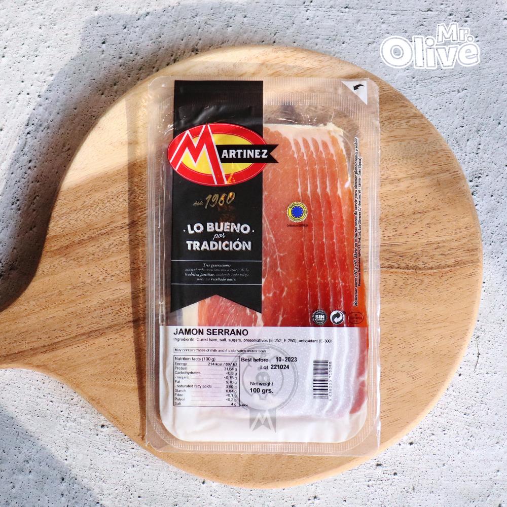 마르티네즈 세라노 하몽 슬라이스 100g