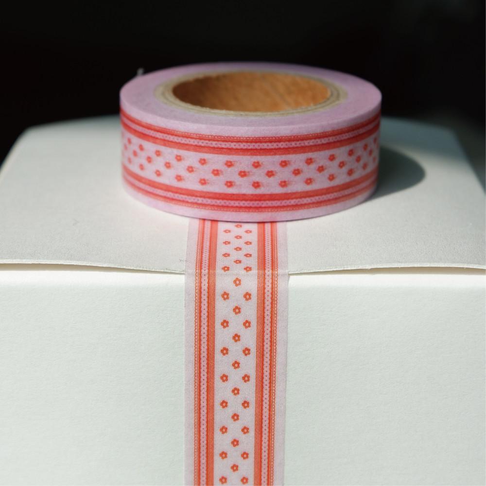 후르츠후라이 Red Lace Flower 마스킹 테이프