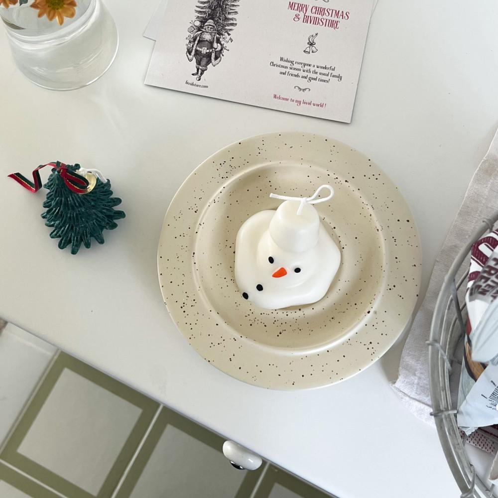 눈사람캔들 크리스마스 성탄절 답례품 연말 선물