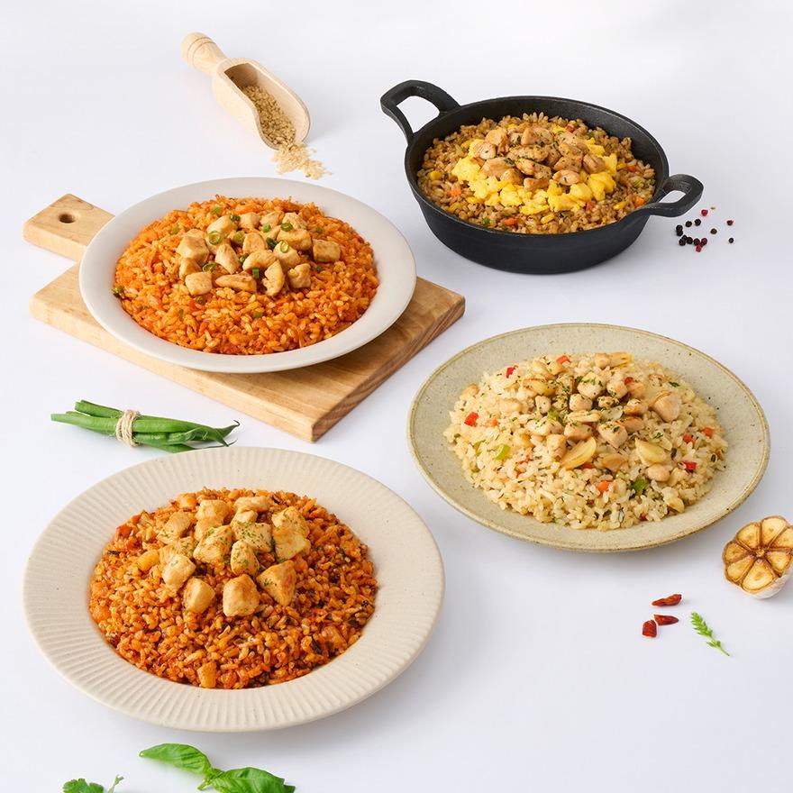 [세트담기] 한끼통살 곤약현미볶음밥 4종 (5개입)