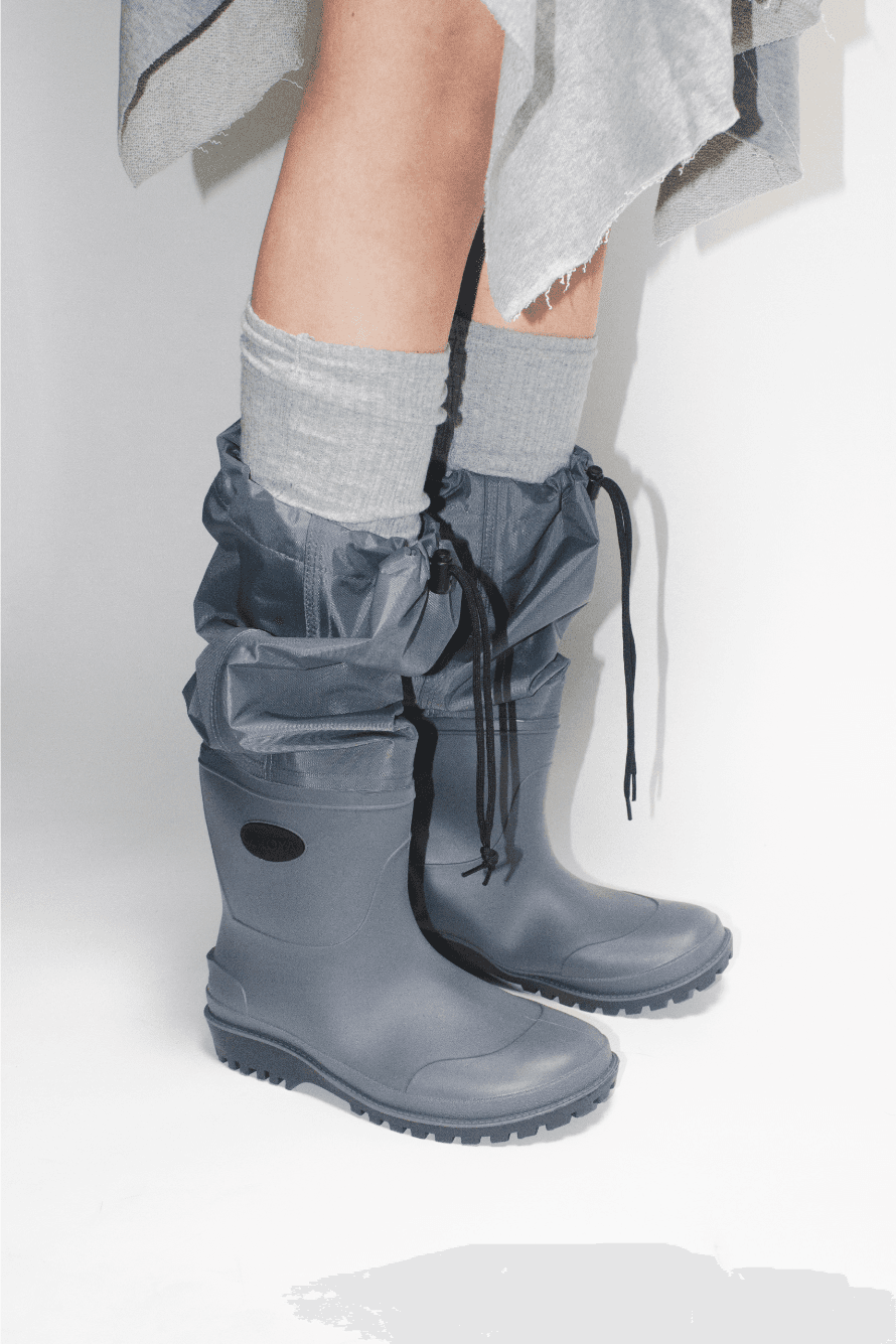 ✦nylon rain boots