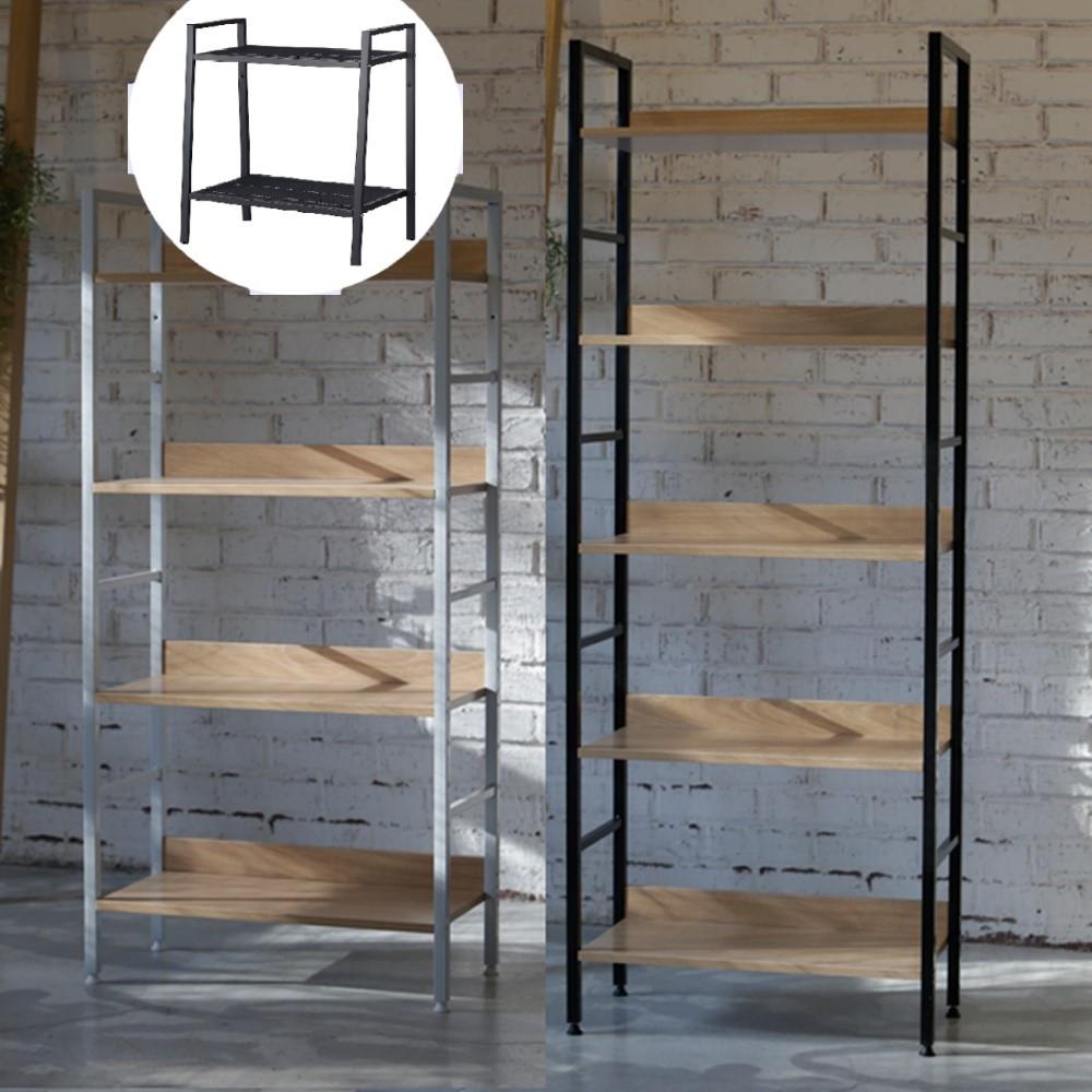 수납 선반 이케아 선반 5단 4단 3단 선반장 철제 진열장 책 원목 정리 북 조립 가방