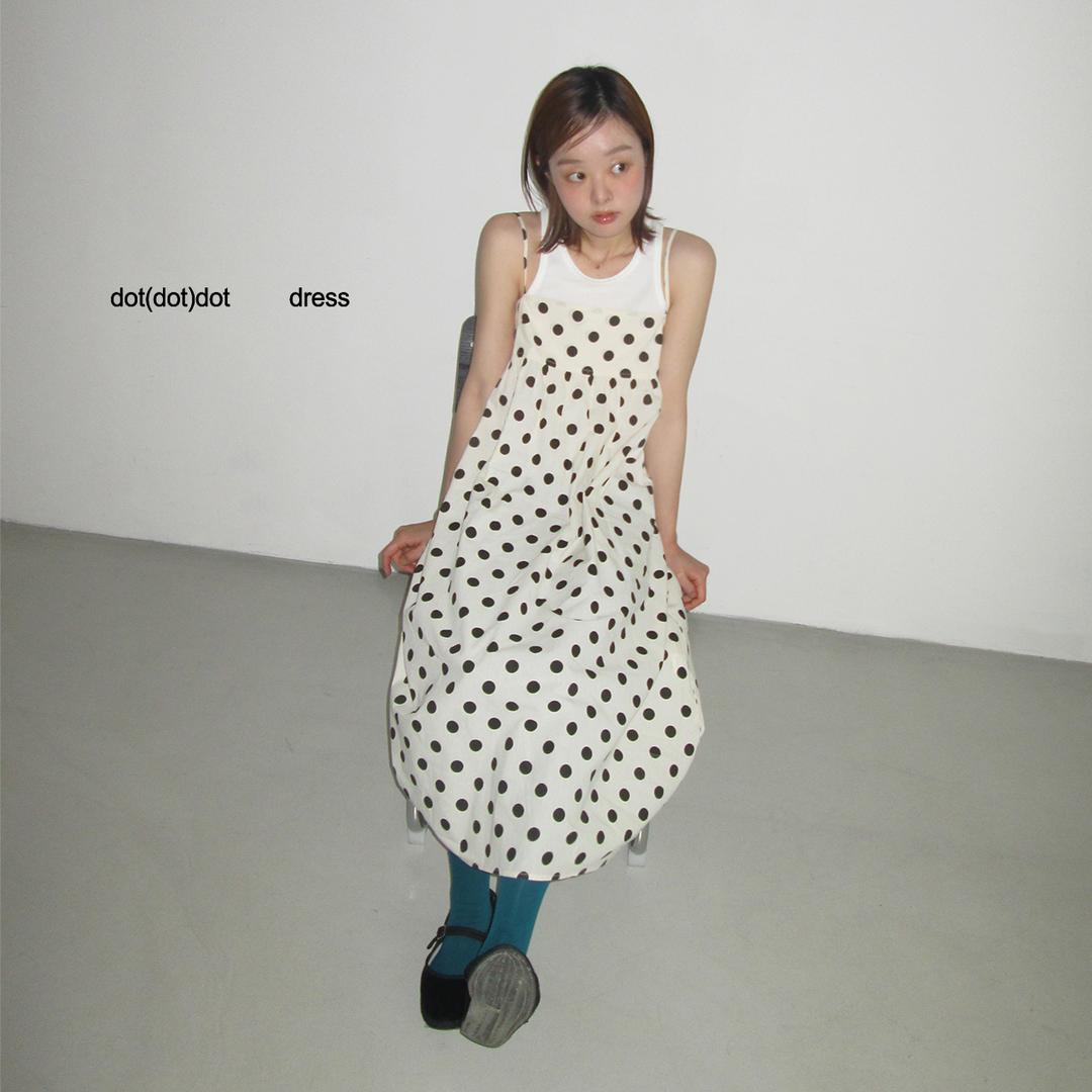 (마지막 프리오더/8월 중순 배송)dot (dot) dot dress