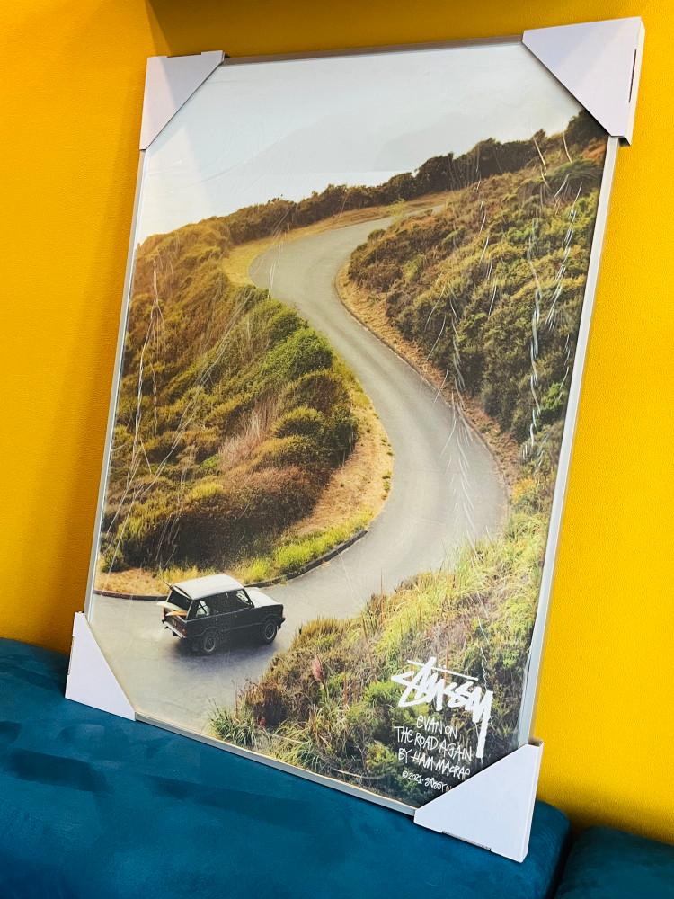 [아트워크룸] 중대형 사이즈 / 스투시 S series by Liam Macrae 포스터 (액자 포함)