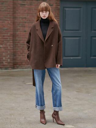 22FN handmade half coat [B/HB]