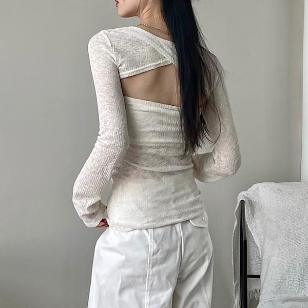 Summer Back knit
