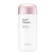 미샤 올 어라운드 세이프 블록 소프트 피니쉬 선밀크 SPF50+/PA+++