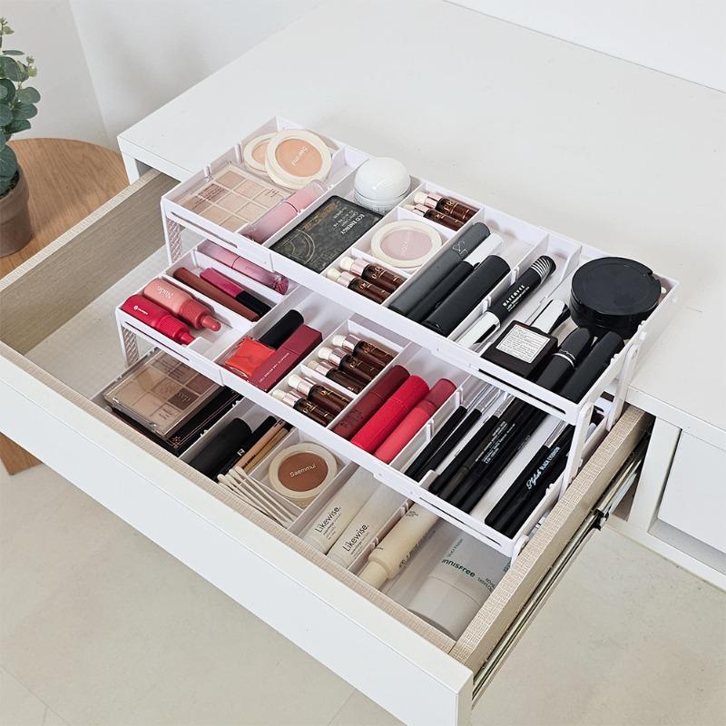 [업체배송] 스텝인 확장 서랍 정리함