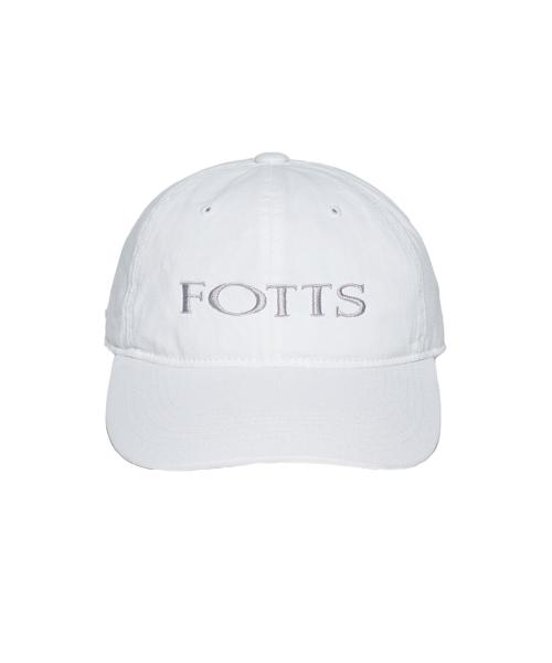 포츠포츠(FOTTSFOTTS)  24SS 하프로고 캡 - 화이트/HALF LOGO CAP / WHITE - 사이즈 & 후기 | 무신사