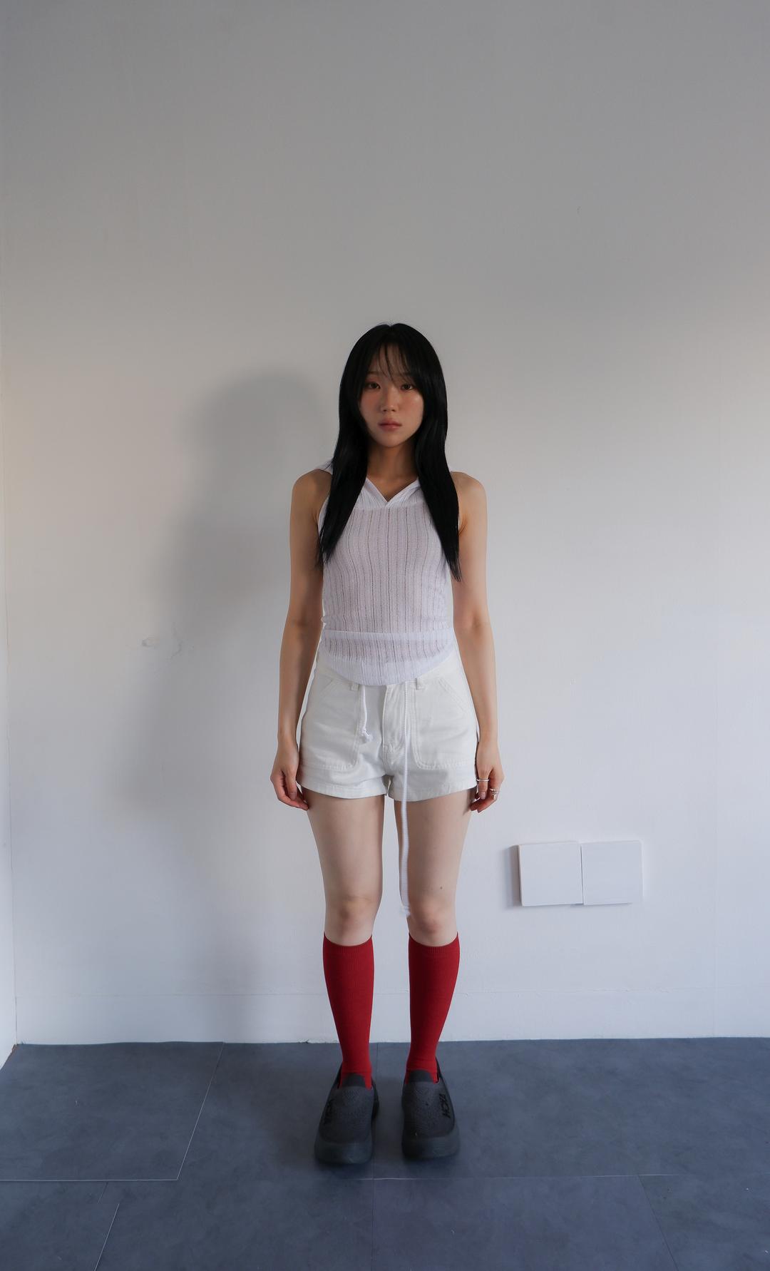Basic tabi knee socks