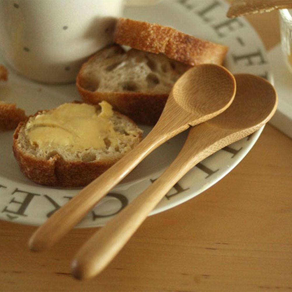맛있는식사 뱀부 대나무 우드 숟가락 아이스크림 요거트 조리스푼 소