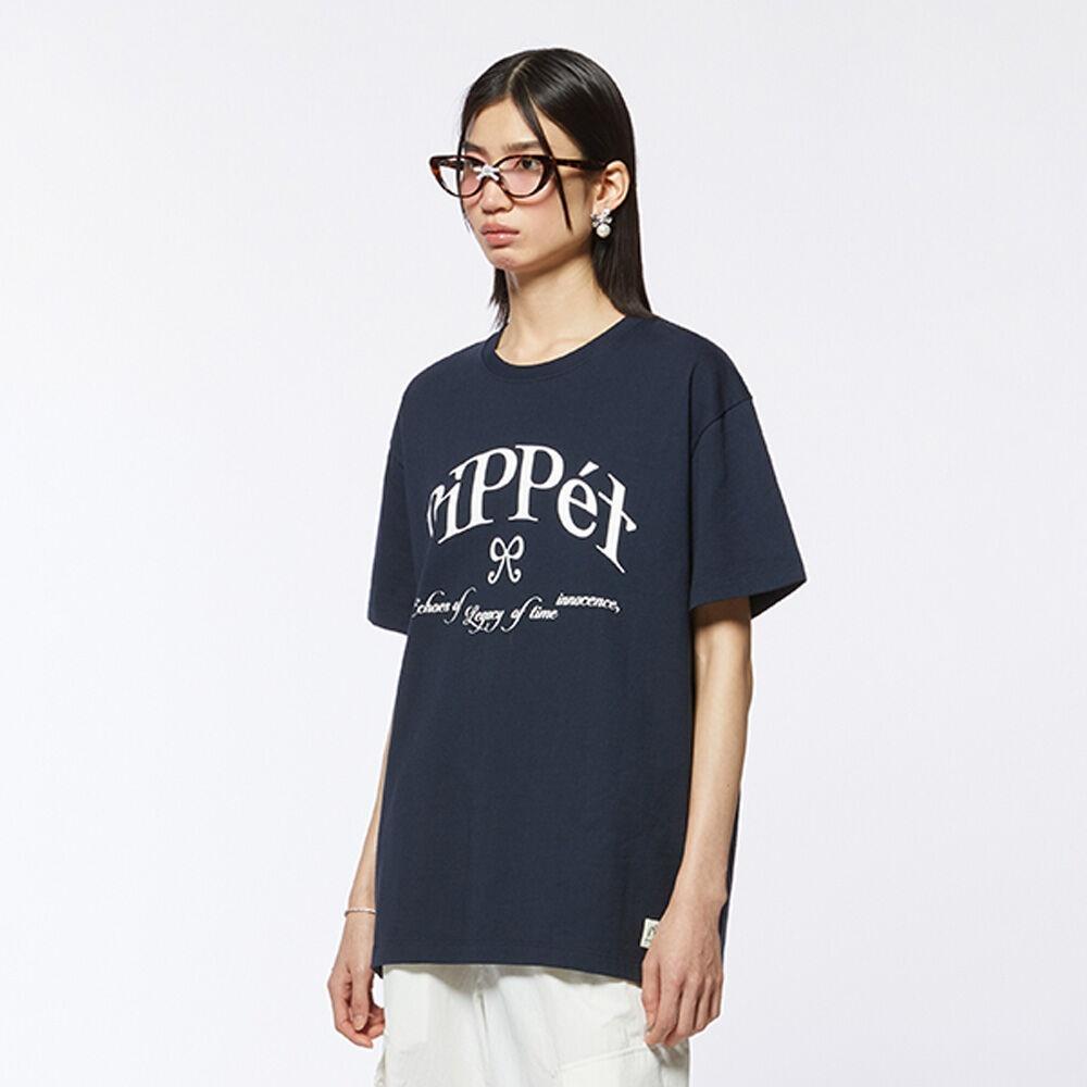 Ribbon Symbol T-shirt (navy)