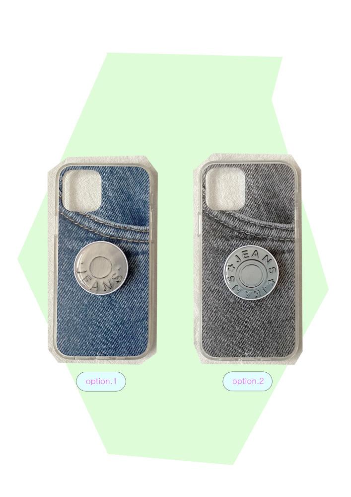 [mei] denim 젤하드 케이스