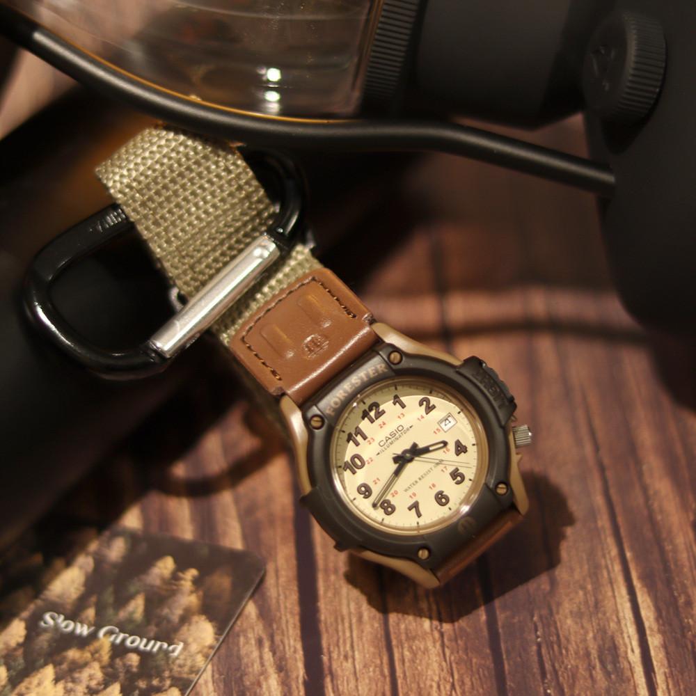 카시오 빈티지 감성 손목시계 벨크로(찍찍이) 캠핑 등산 수능시계 3종