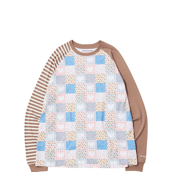 PATCH PRINTED LONG SLEEVE (MOCHA)