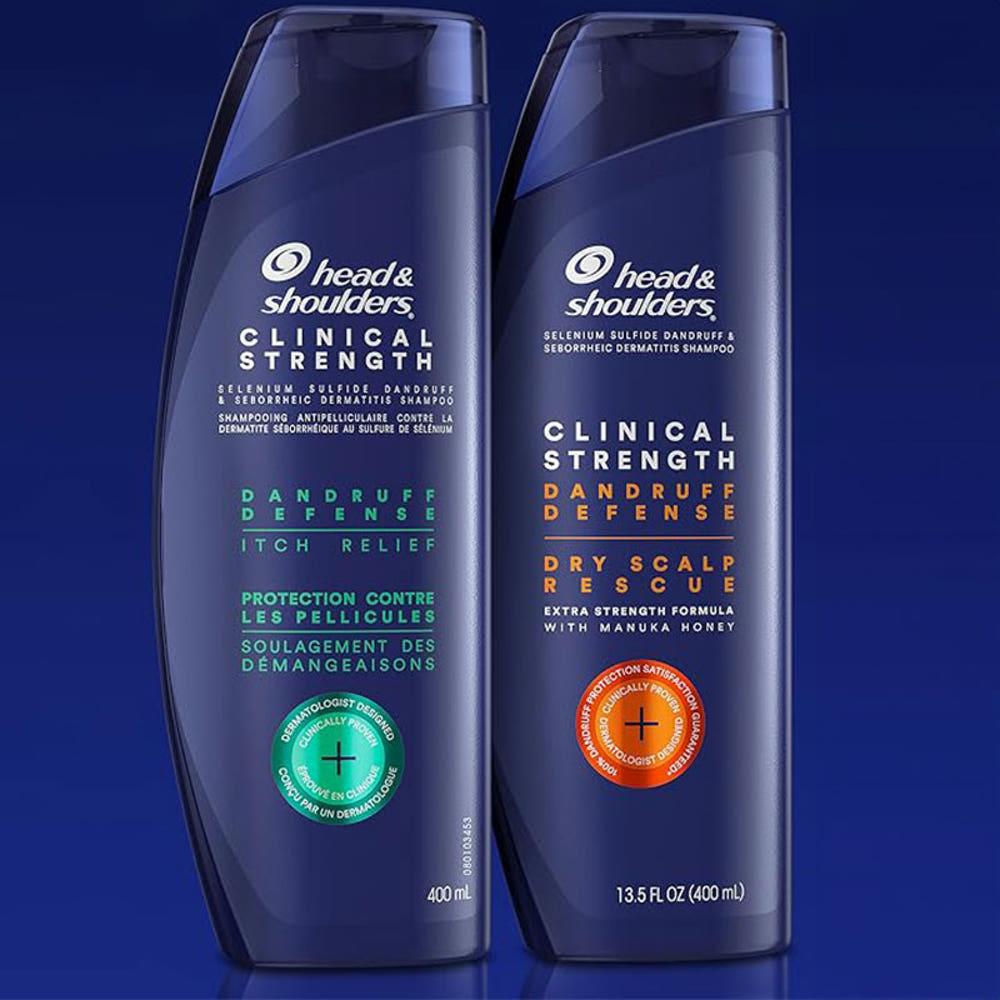[무료배송] 헤드앤숄더 클리니컬 스트렝스 심한 비듬 가려움 지루성 두피염 두피 케어 샴푸 컨디셔너 트리트먼트