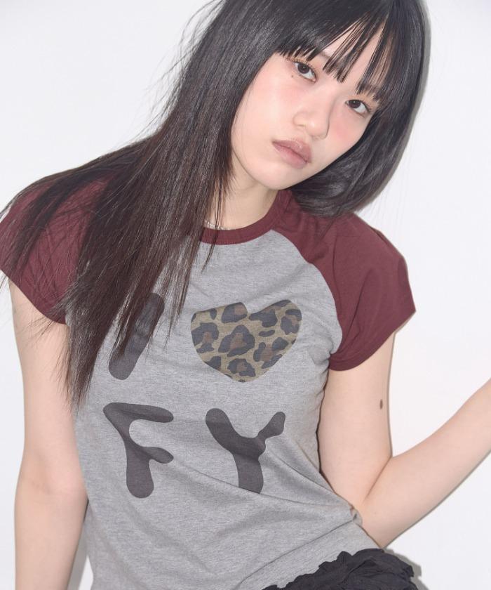 [99-DAY] I LOVE FY TEE (GRAY) F25QB102