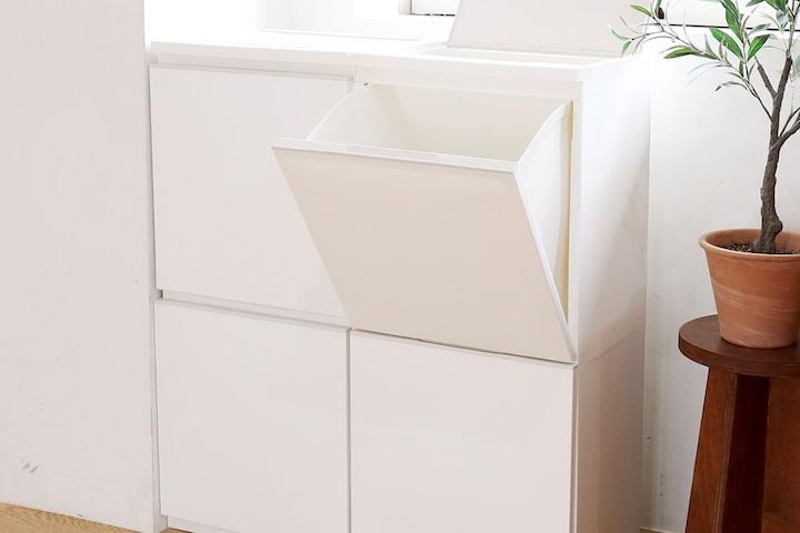 [봉투50매 증정] 그란데 모던 정리함/분리수거함 80L