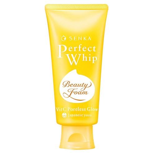 센카 NEW 퍼펙트 휩 비타민C 포어리스 글로우 클렌징폼, 100g, 1개 - 클렌징 폼 | 쿠팡