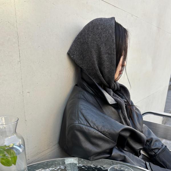 Fosi Cati Scarf - charcoal