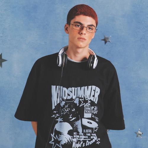 Midsummer T-shirt(BLACK)
