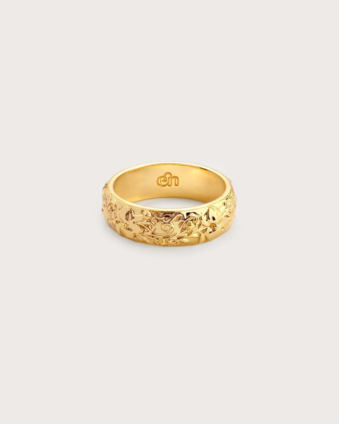 Serenade of Orchid Ring - Gold / 5