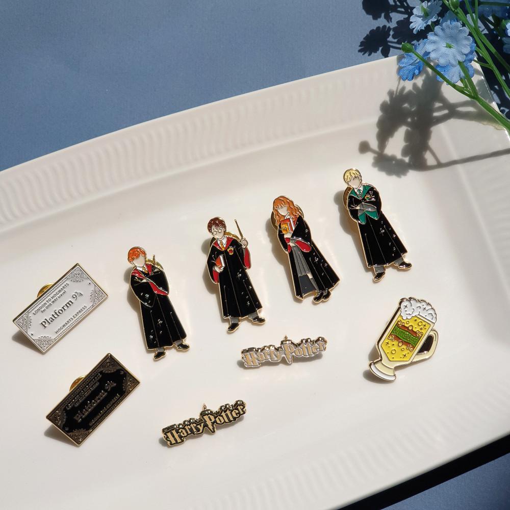 해리포터 뱃지 9종/ 해리포터 굿즈 금속뱃지 브로치