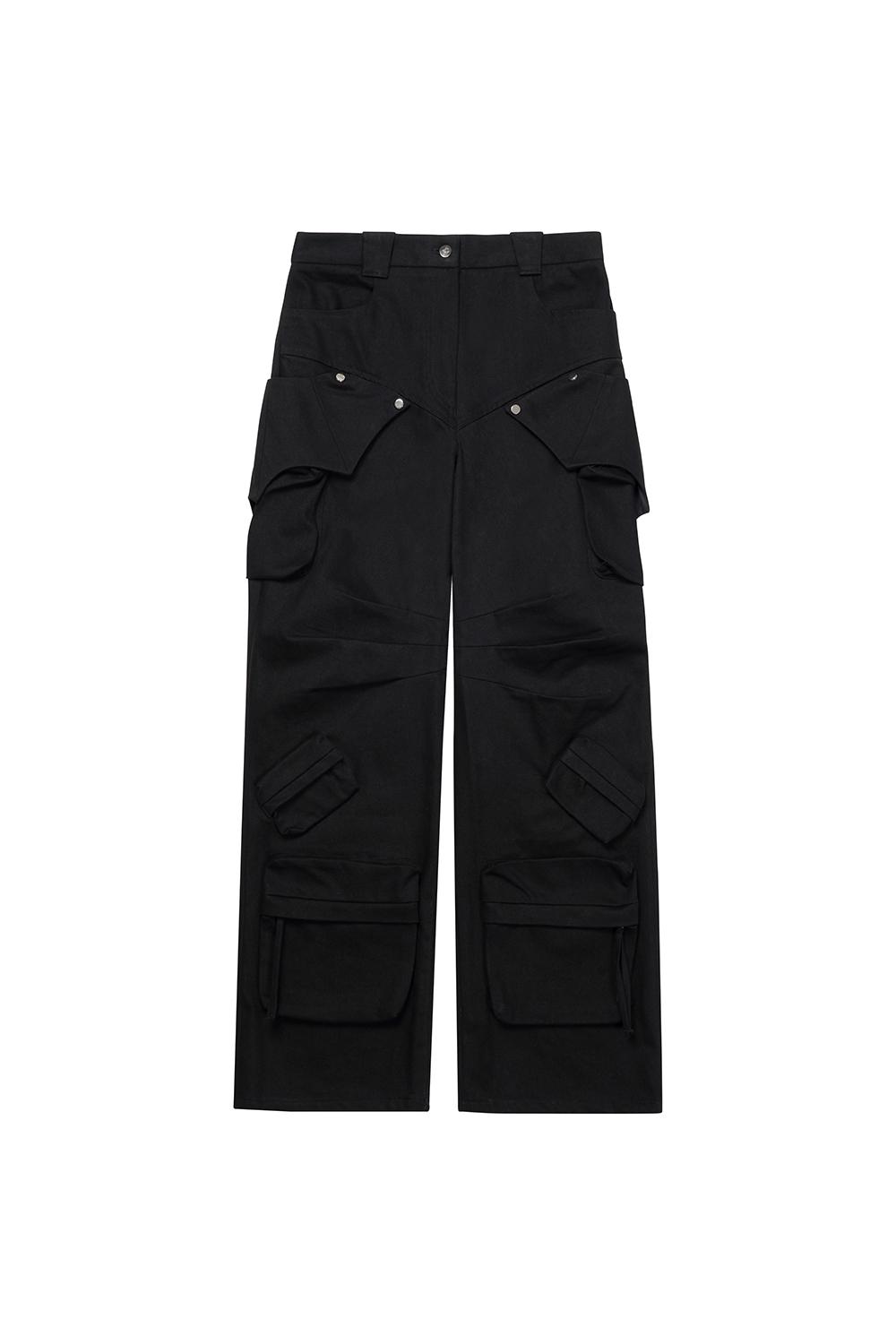 Demonic wings cargo pants (Black)
