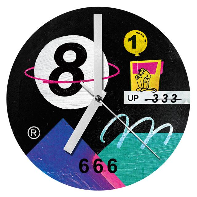 [ 시계 ] 8ball Series X Design wall clock 우니88 에잇볼 8볼 당구공 우주 외계인 행성 원숭이 시계 디자인 무소음 벽시계 인테리어 방꾸미기 탁상시계