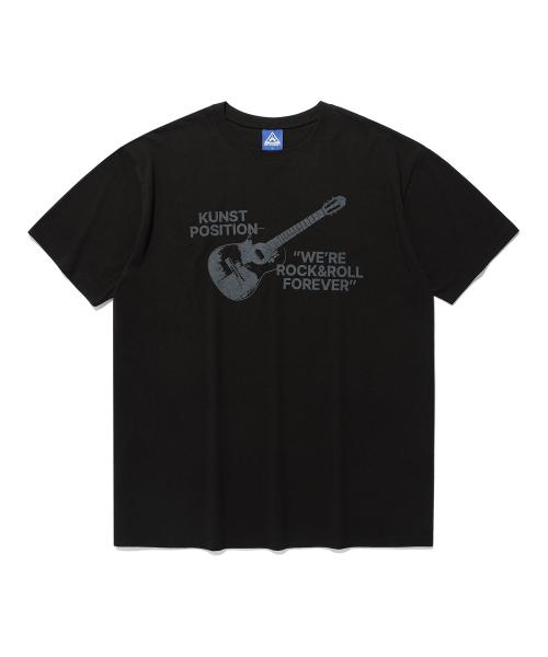 ROCK&ROLL TEE_BLACK(IK2FMMT507A)