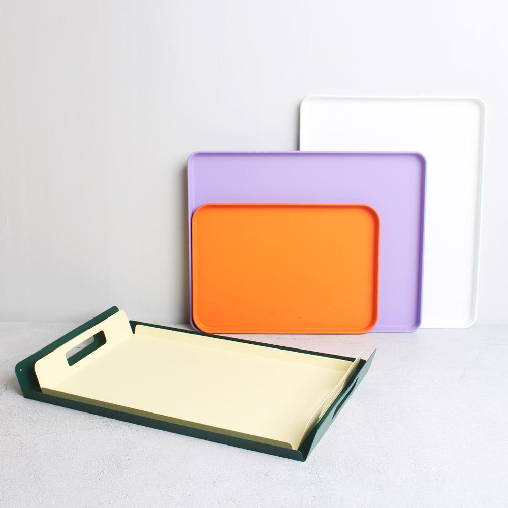 빈티지 사각메탈쟁반 논슬립 메탈트레이 핸들쟁반 카페트레이 83종모음