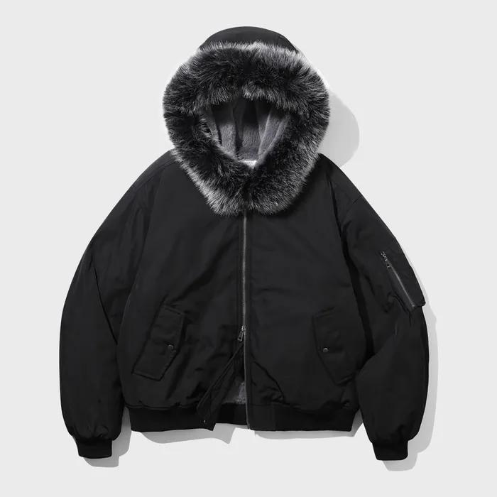 아크틱 후드 MA-1 봄버 (블랙)