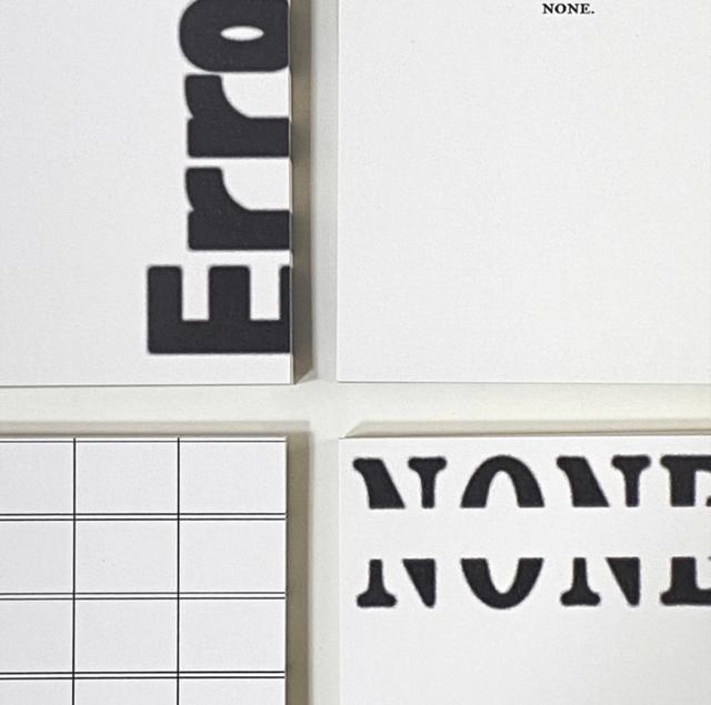 [인디에이치] Error Paper Pack