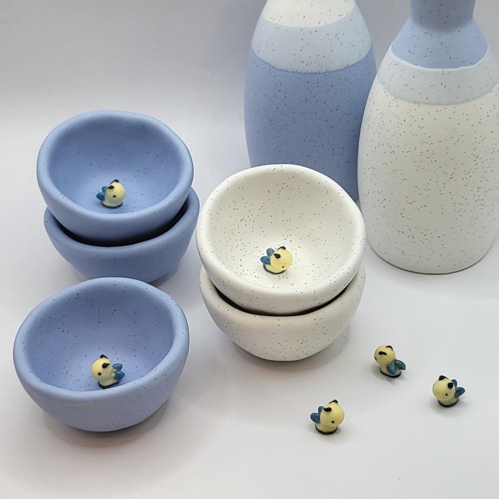 꿀주 술잔 (달달꿀벌잔) + 주병모음