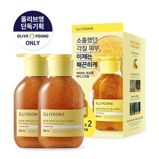 [NEW]일리윤 프레쉬모이스춰 스크럽워시 400ml 2입 기획