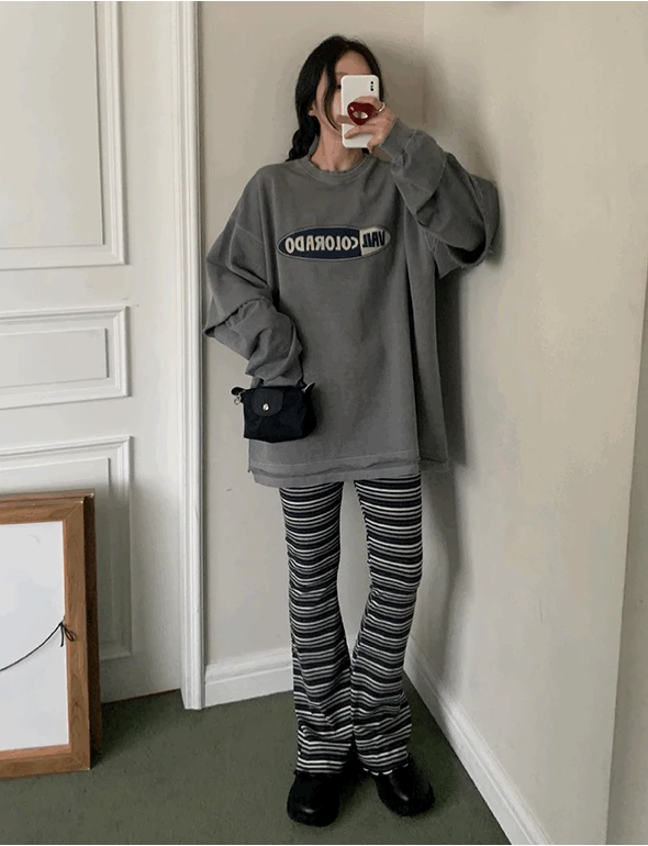 삐삐 부츠컷 밴딩팬츠(2color)