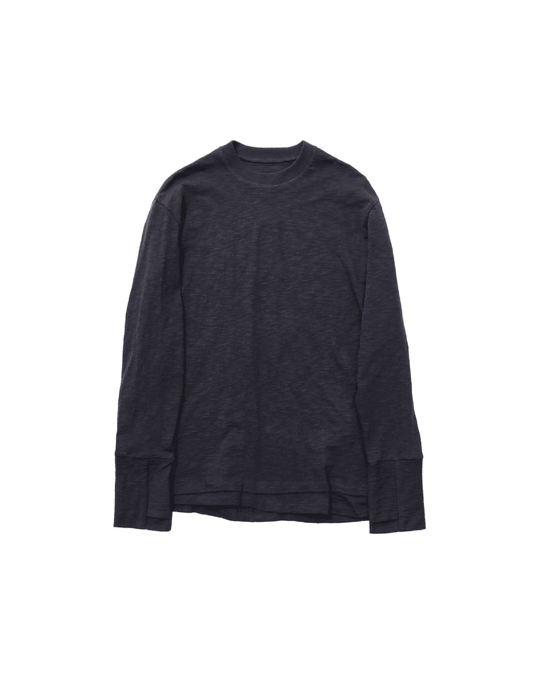 LAYERED LONG SLEEVE TEE (DARK NAVY)