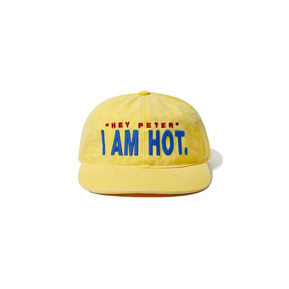 [MYNAMEISPETER : 마이네임이즈피터] I AM HOT CAP - YELLOW & BLUE