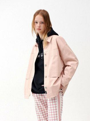 여성전용 아우터형 솔리드 셔켓_OUH751